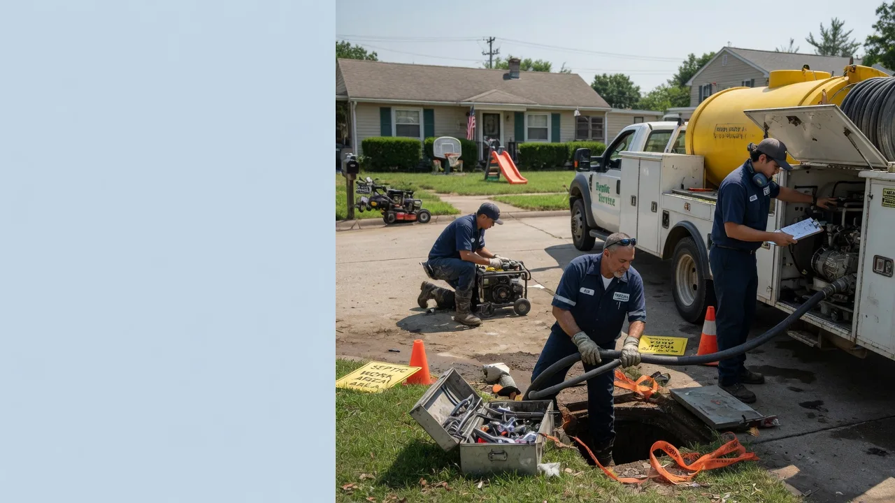 Septic Tank Pumping in Sparland, IL near me